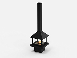 Островной биокамин Good Fire Куб 850 Good Fire Куб 850