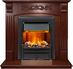 Каминокомплект Dimplex Sorrento очаг Brookline Black орех угловой Dimplex Sorrento очаг Brookline Black орех угловой