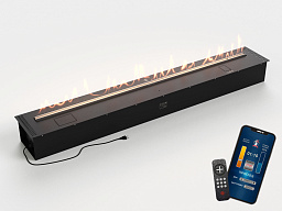 Автоматический биокамин Good Fire 1900 RC Black Good Fire 1900 RC Black