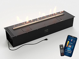 Автоматический биокамин Good Fire 1100 RC Black Good Fire 1100 RC Black