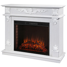 Каминокомплект RealFlame Philadelphia 26 WT очаг Epsilon 26 SIR белый дуб RealFlame Philadelphia 26 WT очаг Epsilon 26 SIR белый дуб