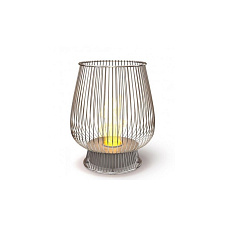 Напольный биокамин Ecosmart Fire Bulb Silver Chrome Ecosmart Fire Bulb Silver Chrome